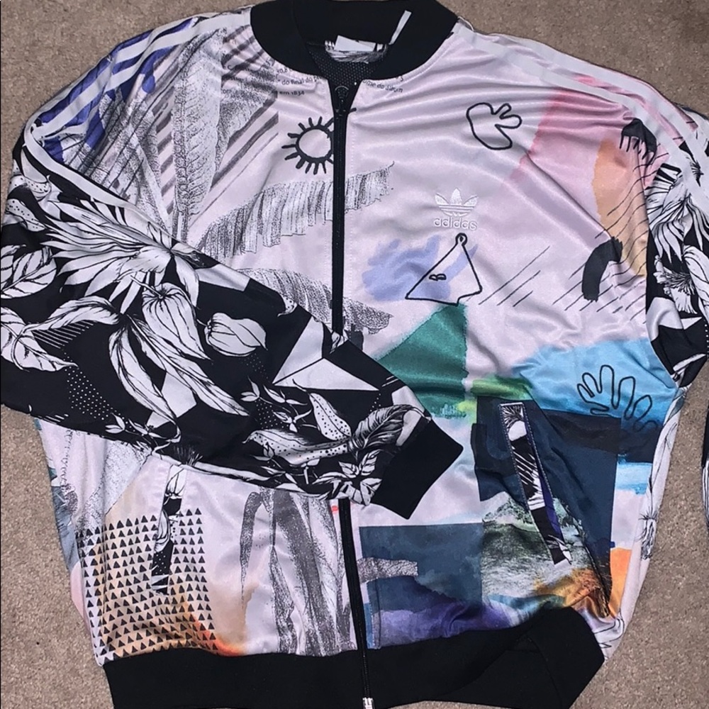 Adidas track bomber